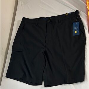 Men's Black Cargo Shorts